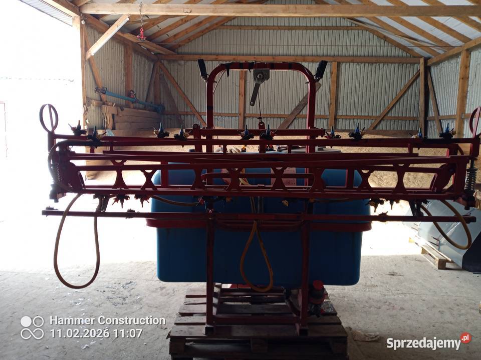 Opryskiwacz Biardzki 800l Tuczapy sprzedam