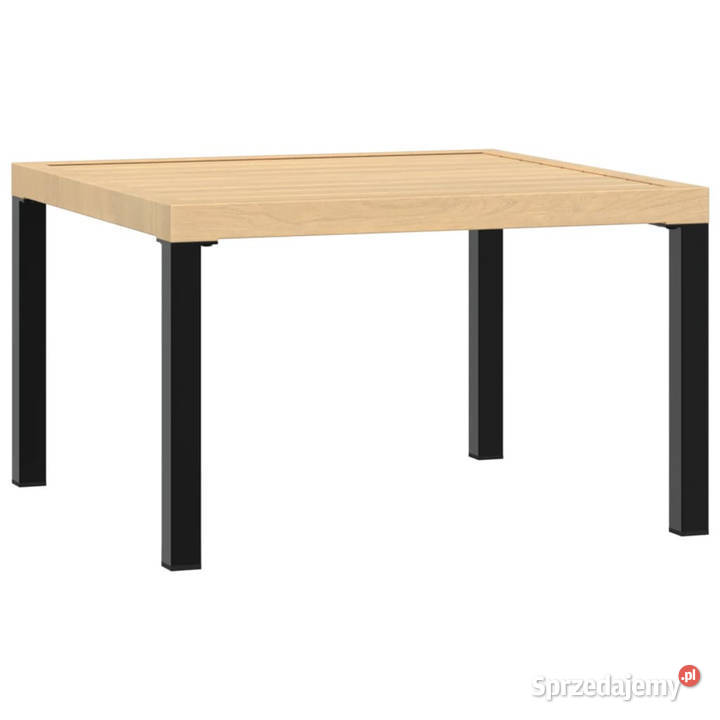 Ogrodowy stolik kawowy czarny 65x65x40 WM4008573 mazowieckie Warszawa