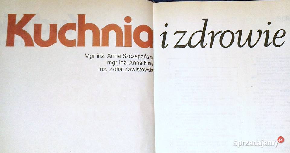 Kuchnia i zdrowie Anna Szczepańska Anna Ners lubelskie