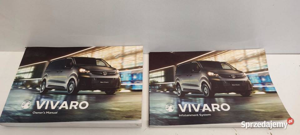 OPEL VIVARO C KSIĄŻKA INSTRUKCJA WERSJA sprzedam