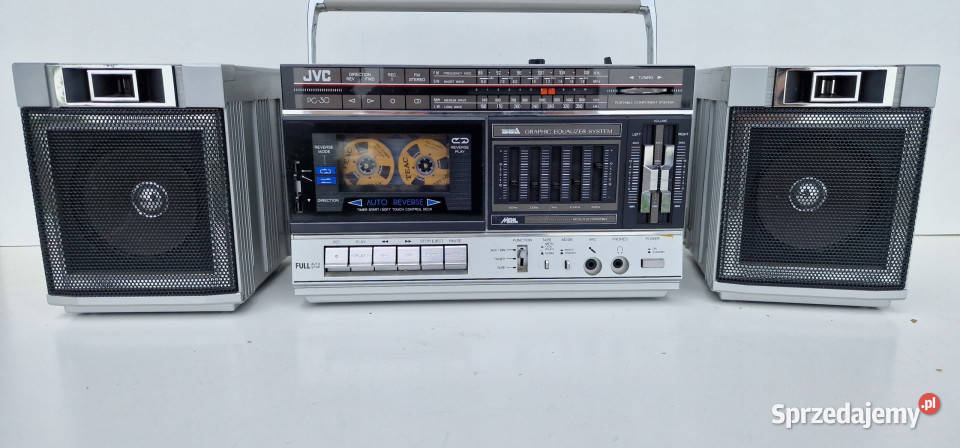 Magnetofon tuner radio analogowe JVC PC 30 Międzychód
