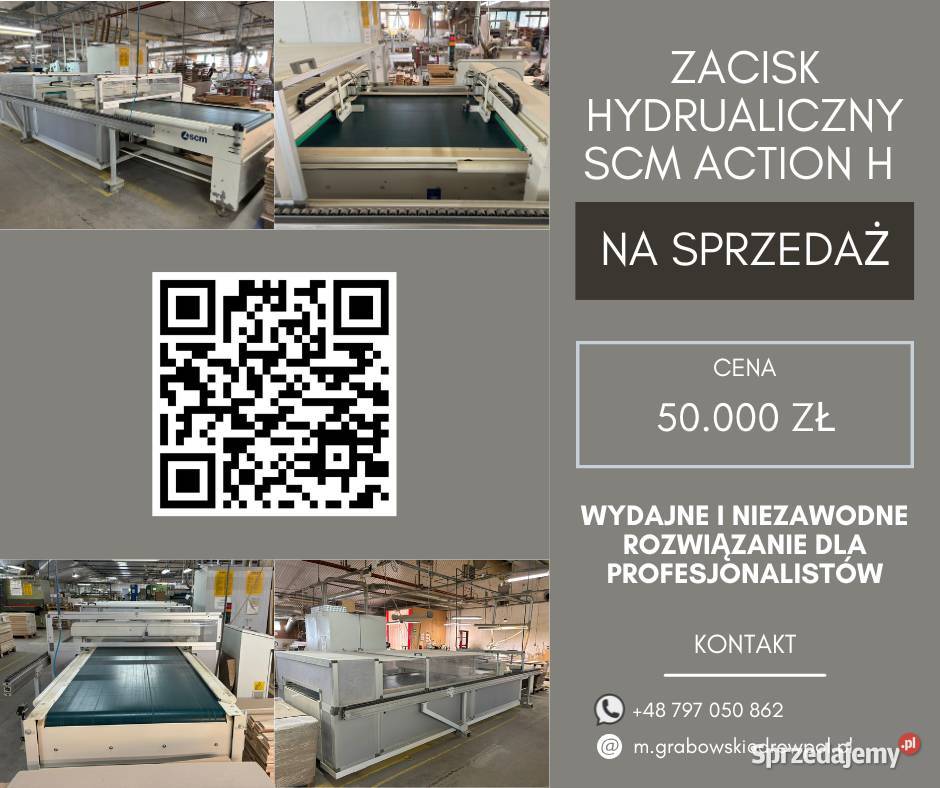 Zacisk hydrauliczny Przelotowy Masowawydajna Osina
