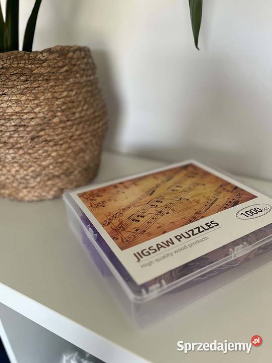 Puzzle muzyczne 1000 el nuty pianino