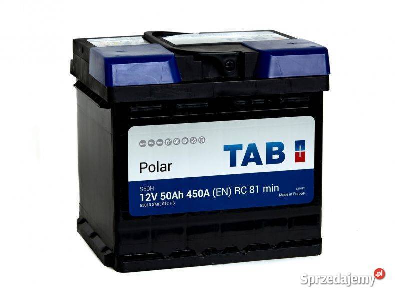 Akumulator TAB POLAR S 50Ah 450A wysoki Kalisz