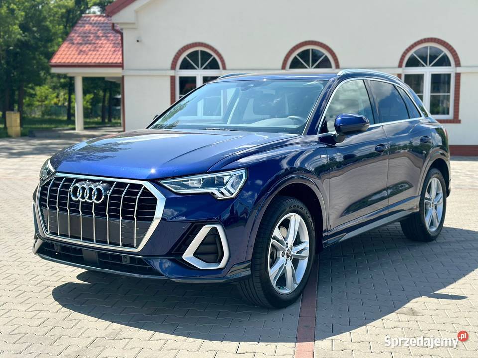 Audi Q3 2021 245 20 TFSI Quattro elektryczne lusterka mazowieckie Czerwin sprzedam