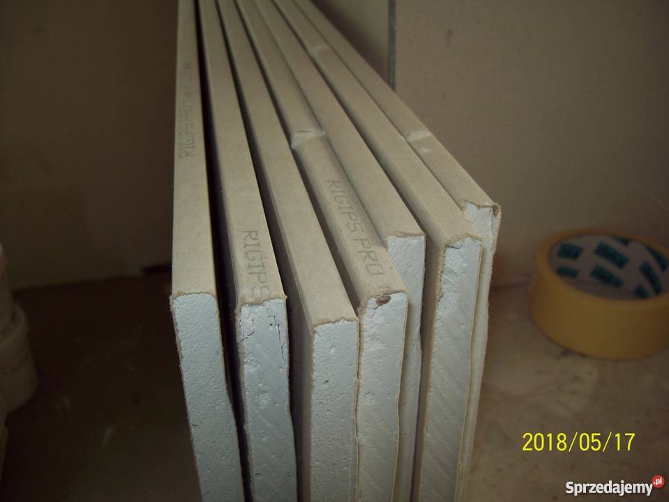 Płyty karton gipsowe regips 125 mm białe Rzeszów