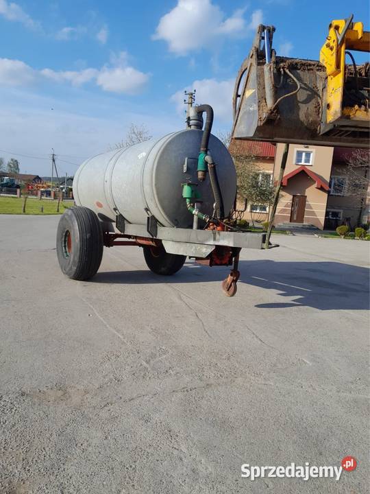 Beczkowóz do gnojowicy 6000L w ocynku Wysokie Mazowieckie