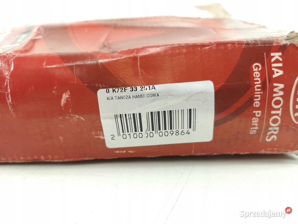 TARCZA HAMULCOWA PRZÓD KIA PREGIO 25 27 Tarcze hamulcowe