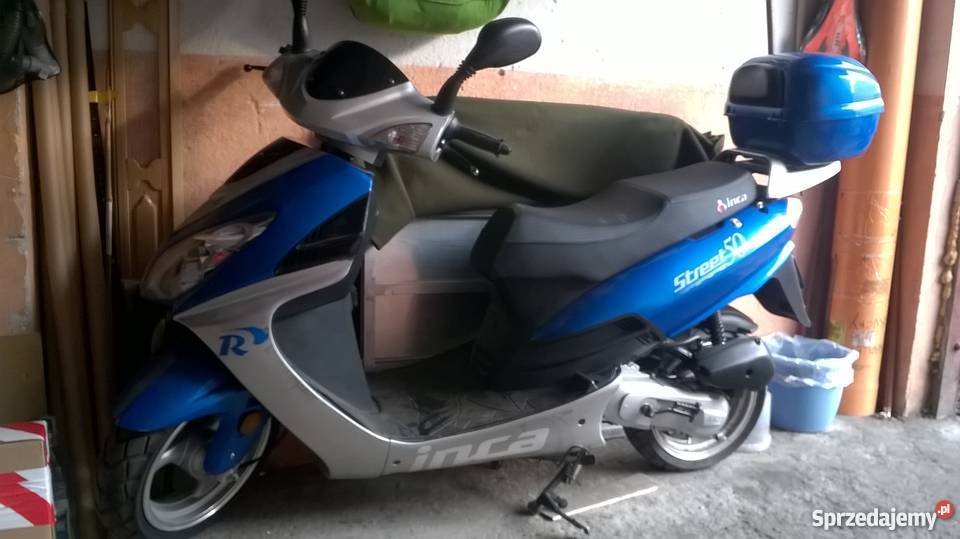 Sprzedam Skuter INCA STREET 50 2T bagażnik Głogów