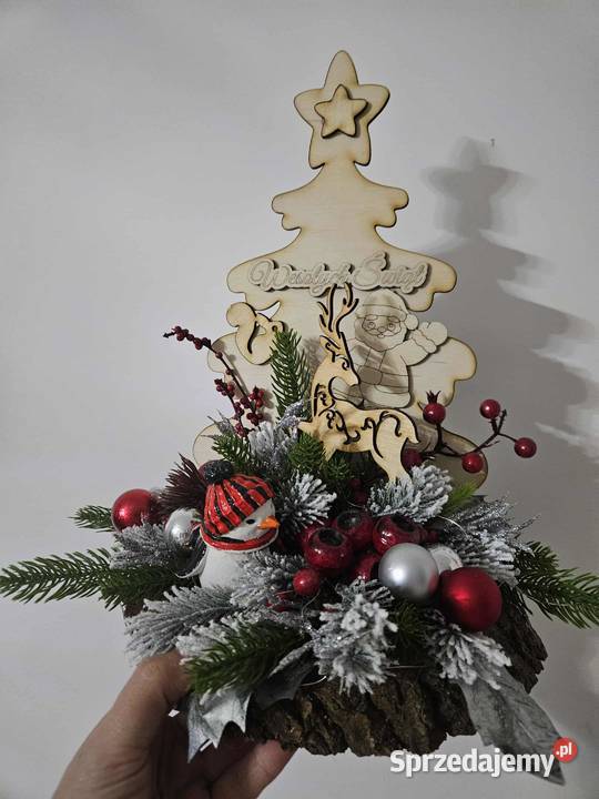 Podświetlany stroik Bożo Narodzeniowy