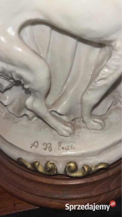 Figurka Spacer damy z chartem Auro Belcari