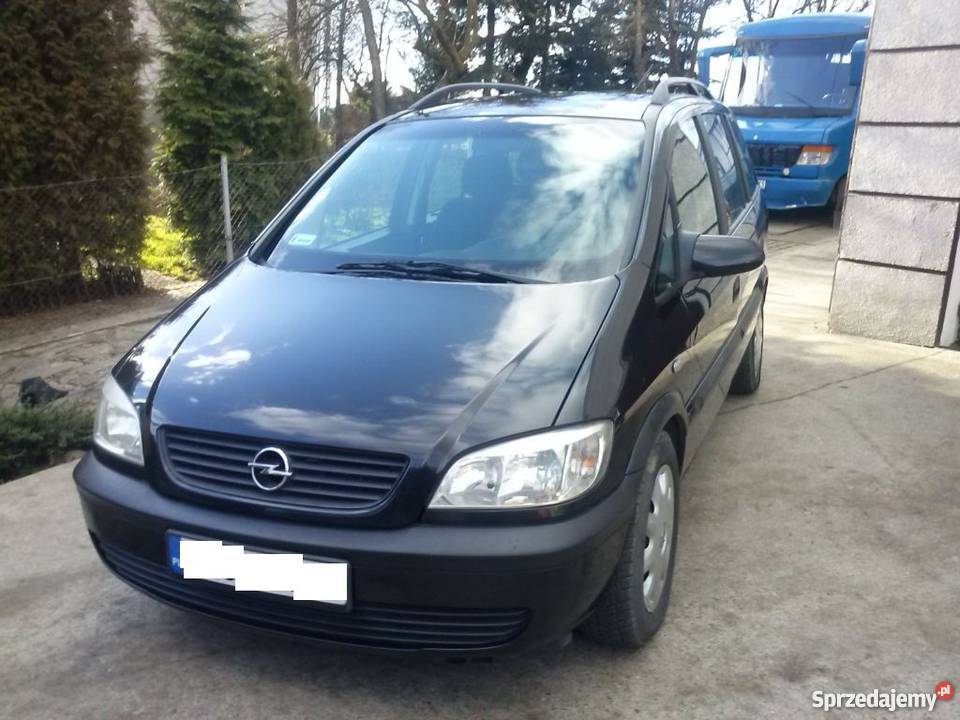 Opel Zafira 2,0 DTL Czarny metalic, Klima, 7 osób Jasło