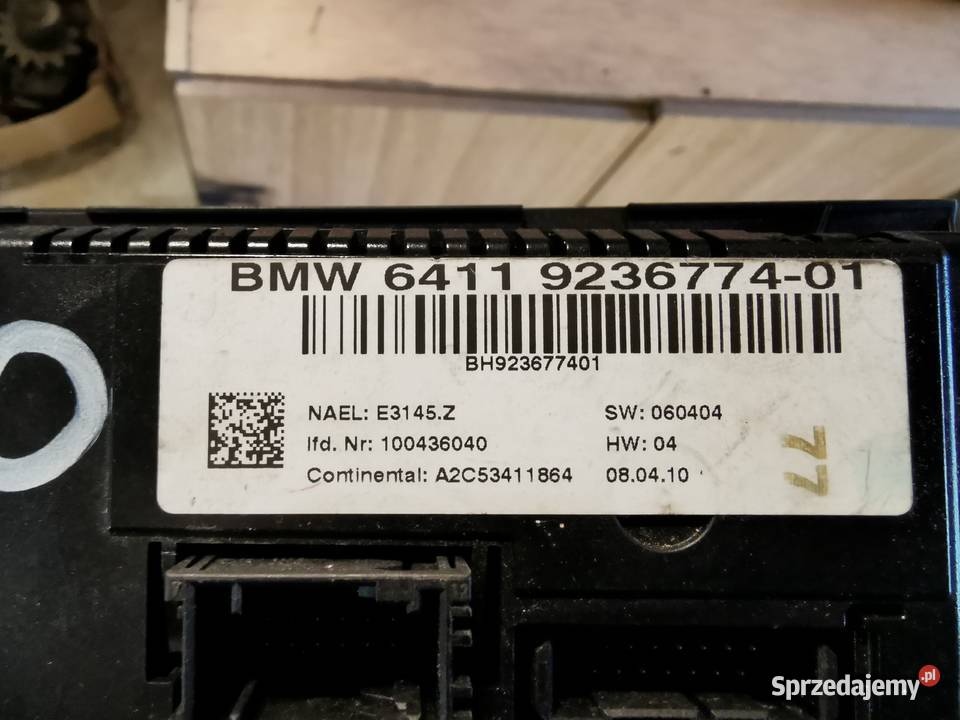 BMW X1 E84 Panel nawiewu klimatyzacji 9263302 Kurowice