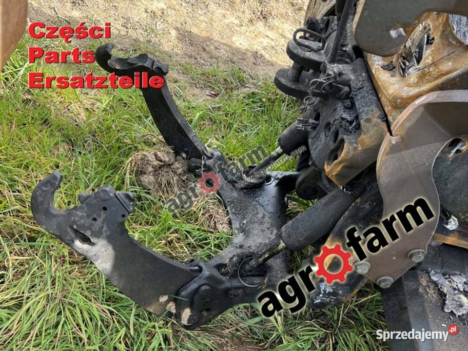 Fendt 724 Vario części skrzynia biegów most oś Byków