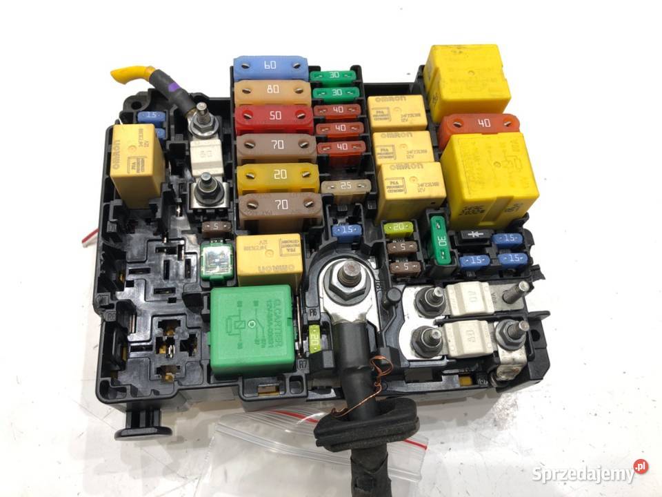 SKRZYNKA BEZPIECZNIKÓW CITROEN C4 PICASSO II