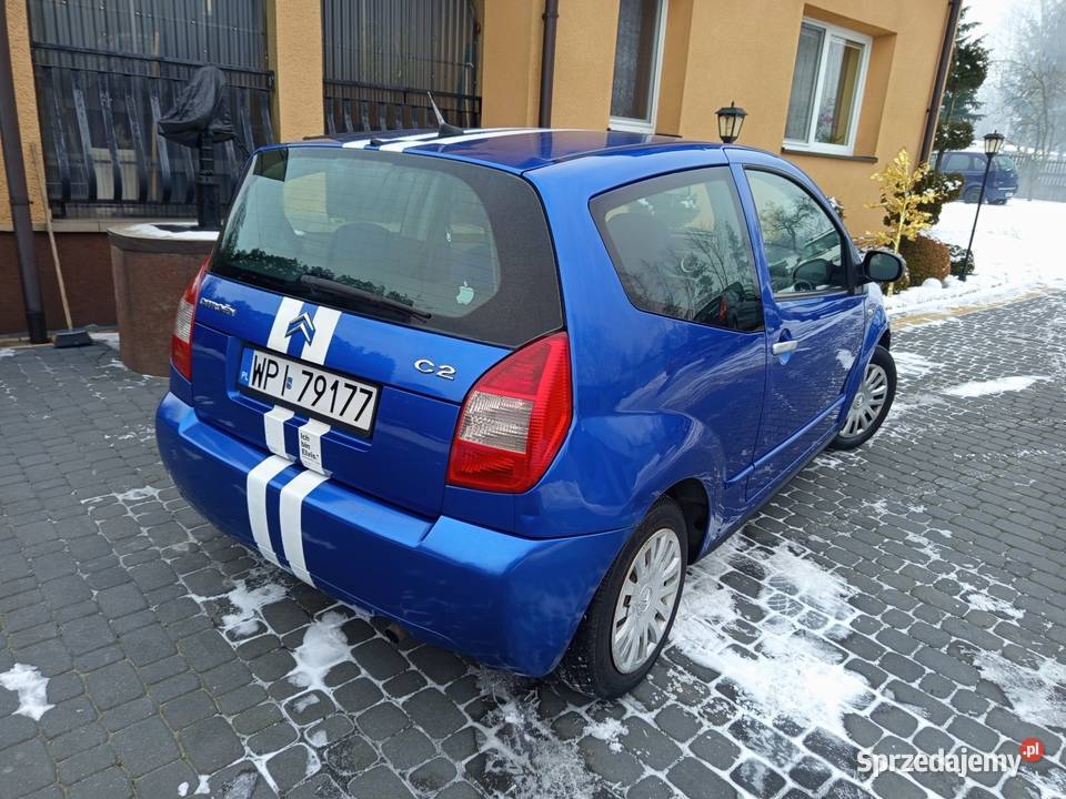 Citroen C2 11 LPG 2005r VAT marża C2 Stary Łajszczew
