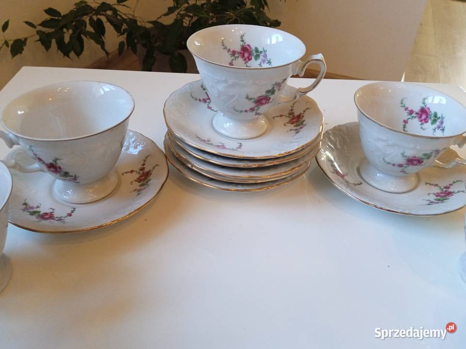 Porcelanowe Filiżanki do kawy z Wałbrzycha inny kolor Andrychów