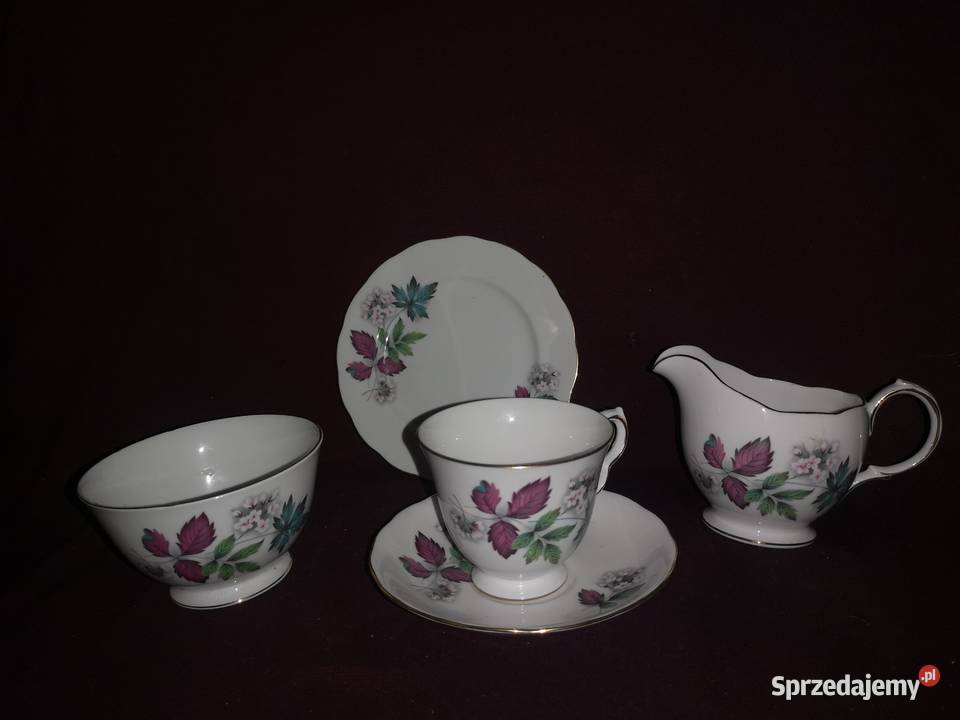 Filiżanka z talerzykiem deserowym Crown Royal Gdańsk