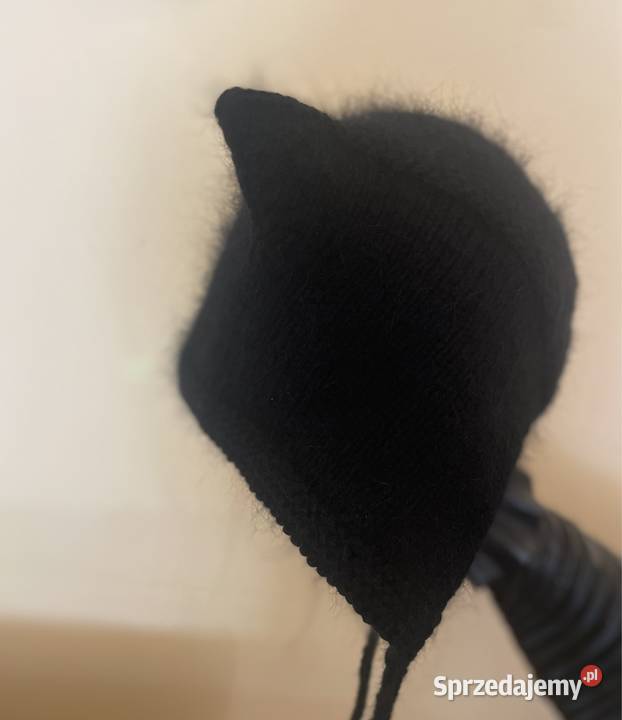 Hat cat Bonetka kotka czapka z uszkami handmade Pozostałe dolnośląskie Podgórzyn