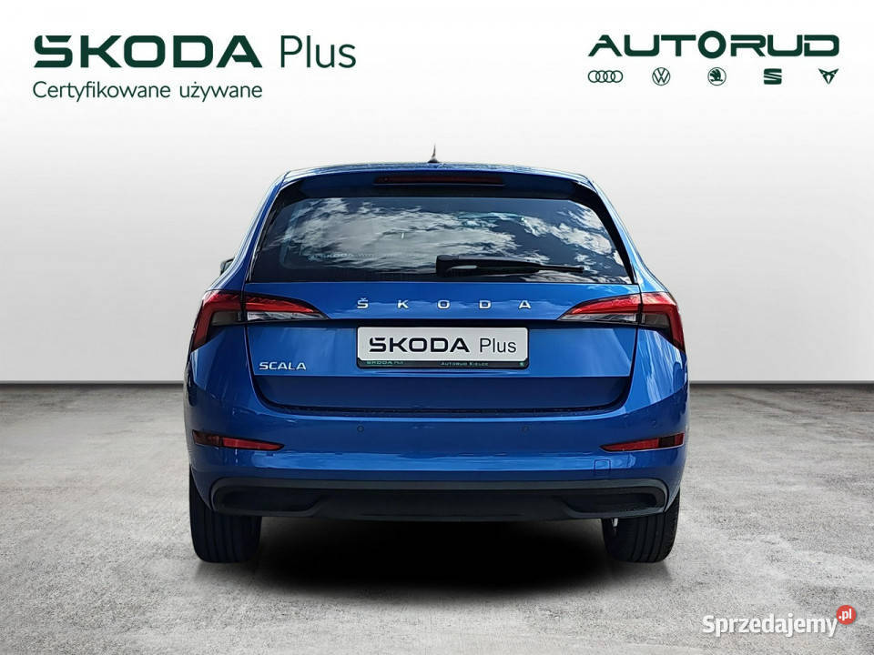koda Scala 10TSI Ambition 110 2022 1WŁ Salon elektryczne lusterka Kielce