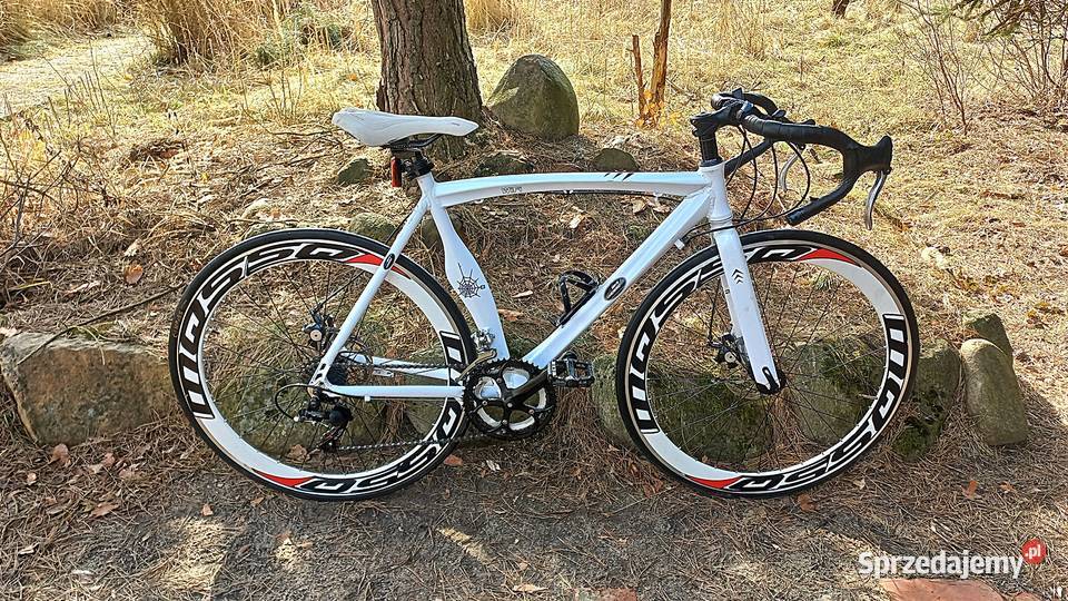 Alu Rower Szosowy Kolarka Gravel Mqssq WiFi 2x7 Wołów
