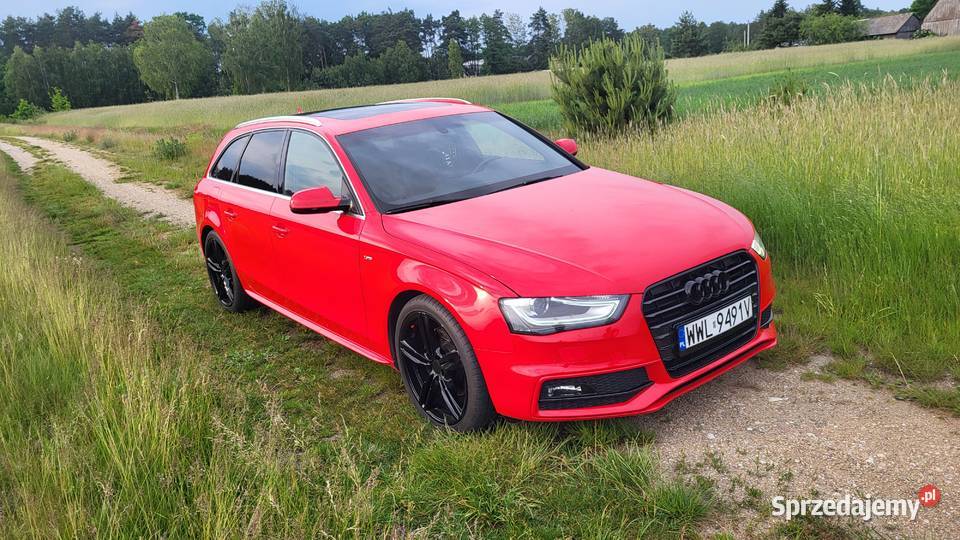 Audi a4 avant b8 20 tdi 190 3xS line diesel mazowieckie Młynisko sprzedam