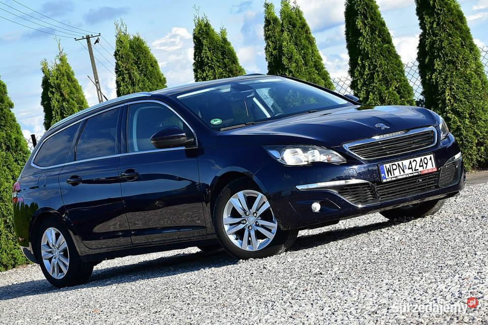 Peugeot 308 16Hdi 120 Led Navi Panorama diesel mazowieckie Nowe Kucice