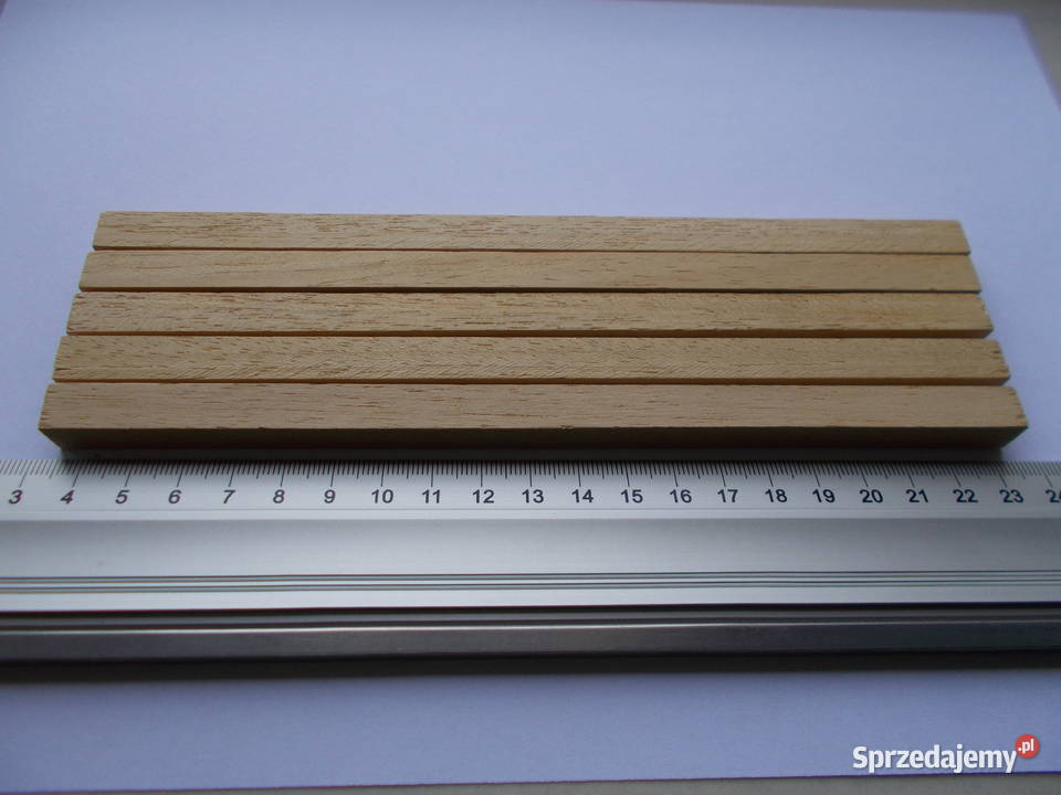 Deski deseczki kołki modelarskie balsa drewno śląskie Ruda Śląska