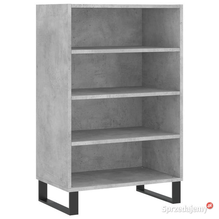 Szafka szarość betonu 57x35x90 materiał mazowieckie Warszawa