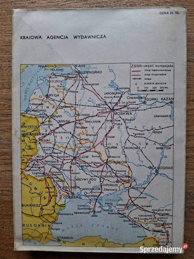 ZSRR Informator Turystyczny KAW Kraków
