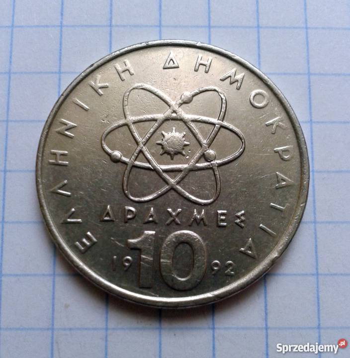 10 DRACHM 1992 GRECJA lubelskie