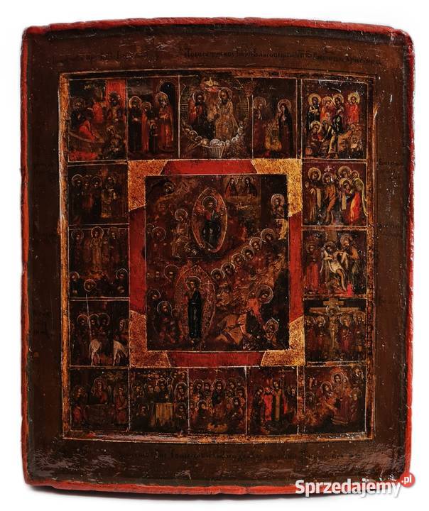 Ikona Prazdniki 0094 Malarstwo Warszawa