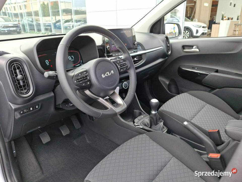 Kia Picanto Wersja L FV23 serwisowany w ASO demo elektryczne lusterka Toruń sprzedam