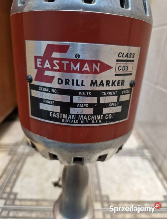 Wiertarka dziurkacz do tkanin Eastman CD3