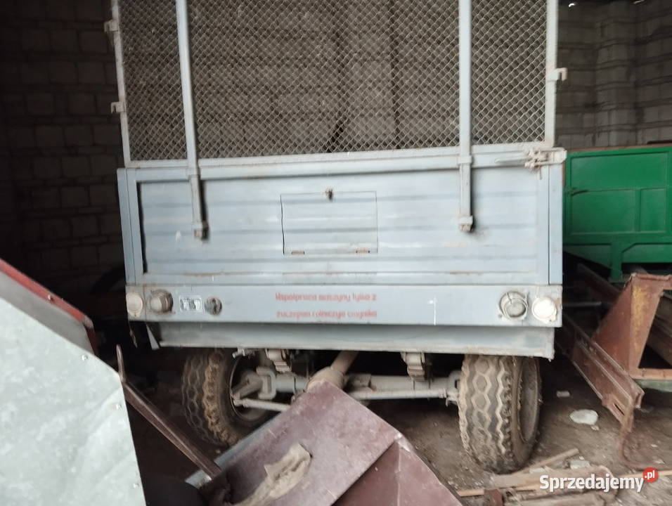 Rozrzutnik obornika dwuosiowy Brzostówiec