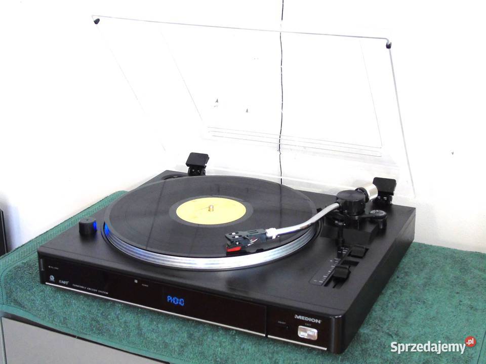 Gramofon USB rec AUX p wzm sprawny DOSTAWA sprzedam