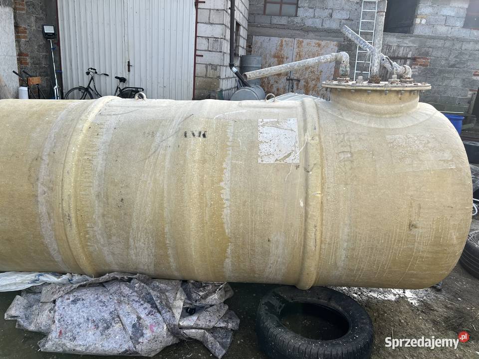 Zbiornik z włókna szklanego 3 m3 kujawsko-pomorskie sprzedam