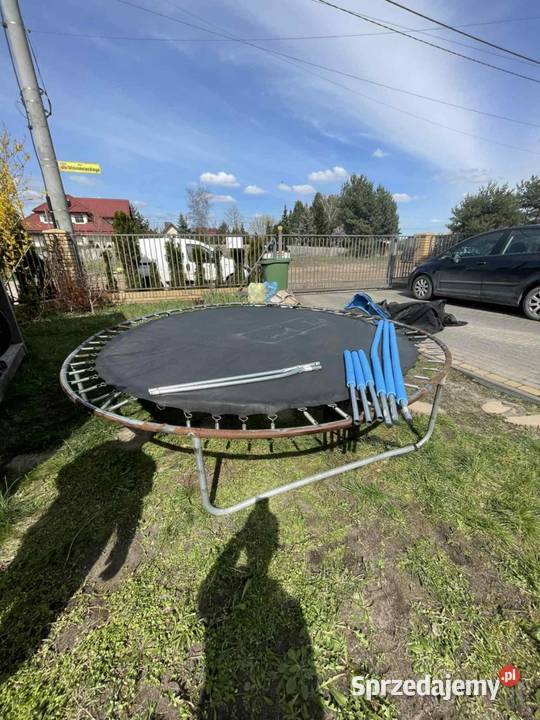Trampolina niekompletna 300 sprzedam