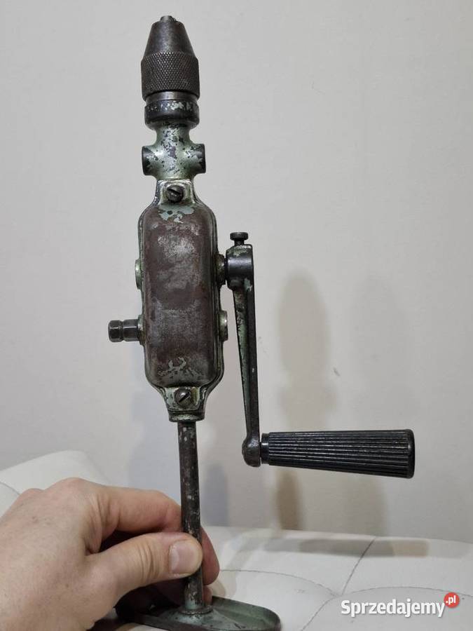 Wiertarka ręczna vintage retro prl Kraków sprzedam