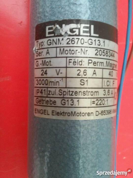 Engel Gear Motor GNM 2670G131 Gołębiewo Wielkie