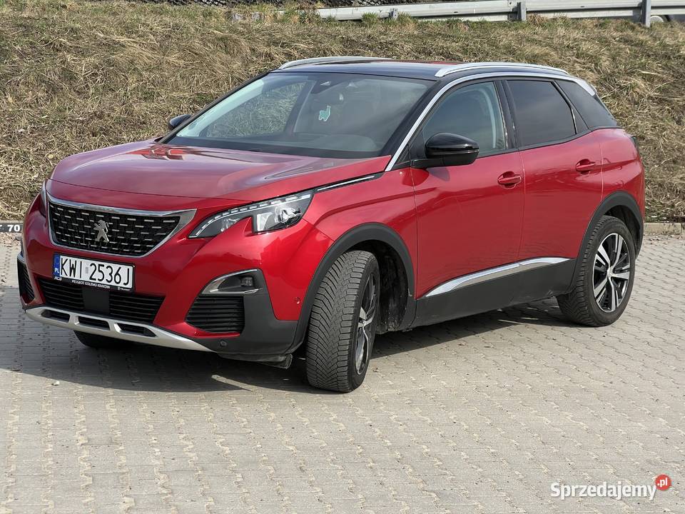Peugeot 3008 z 2018 roku z silnikiem 20 HDI o Wieliczka sprzedam