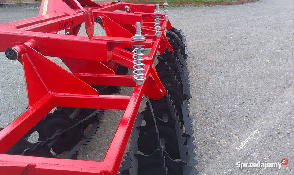 Docisk dociskowy Wał podwójny do kultywatora Trzebnica