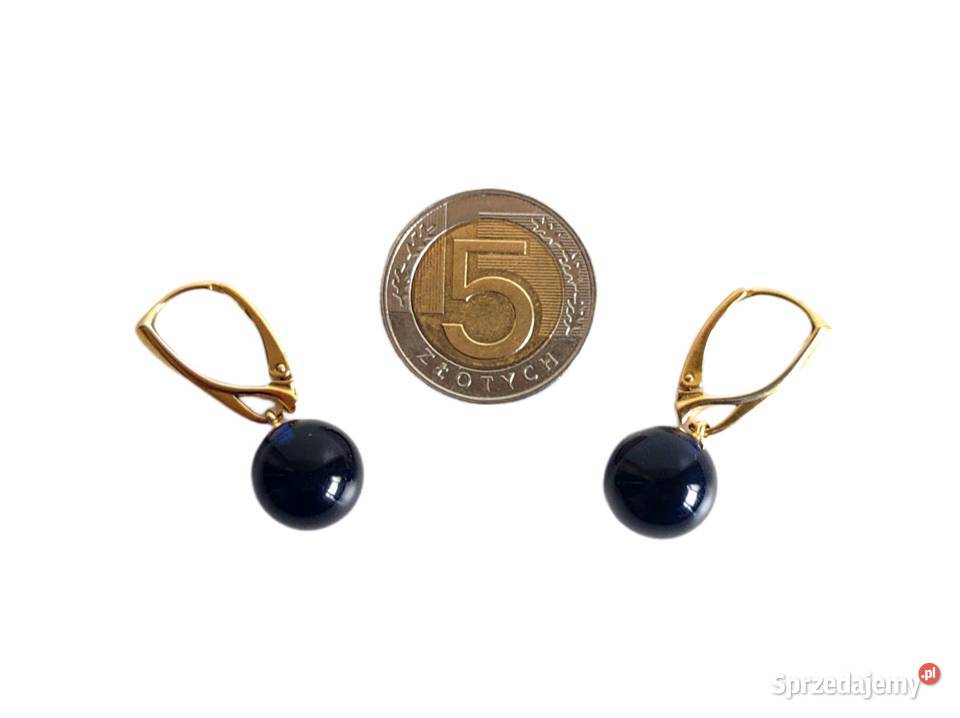 7504 Urocze Ciemnoniebieskie Kulki Bursztynu Kędzierzyn-Koźle