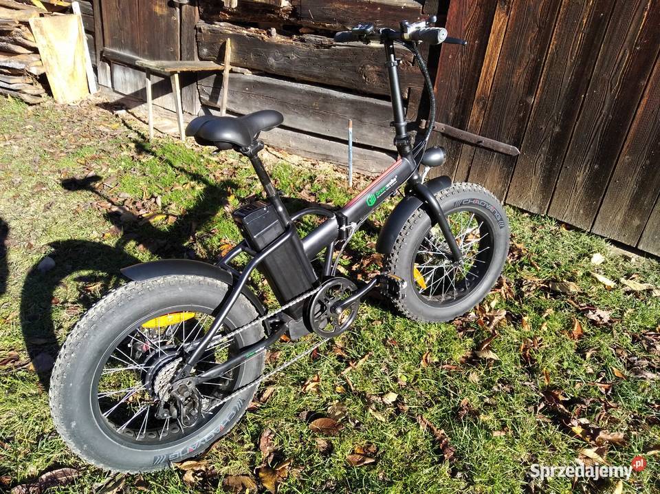 Rower elektryczny składany mało używany składak