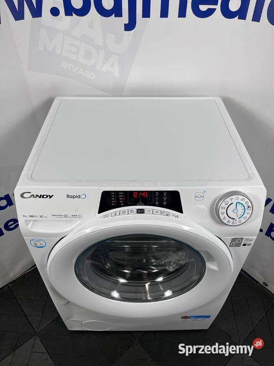 Pralka Candy RapidO RO 496DWM71S Slim 9 1400 Pozostałe sprzedam