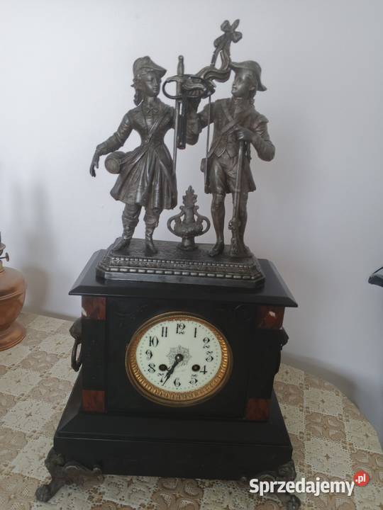 zegar kominkowy marmurowy świętokrzyskie Fałków