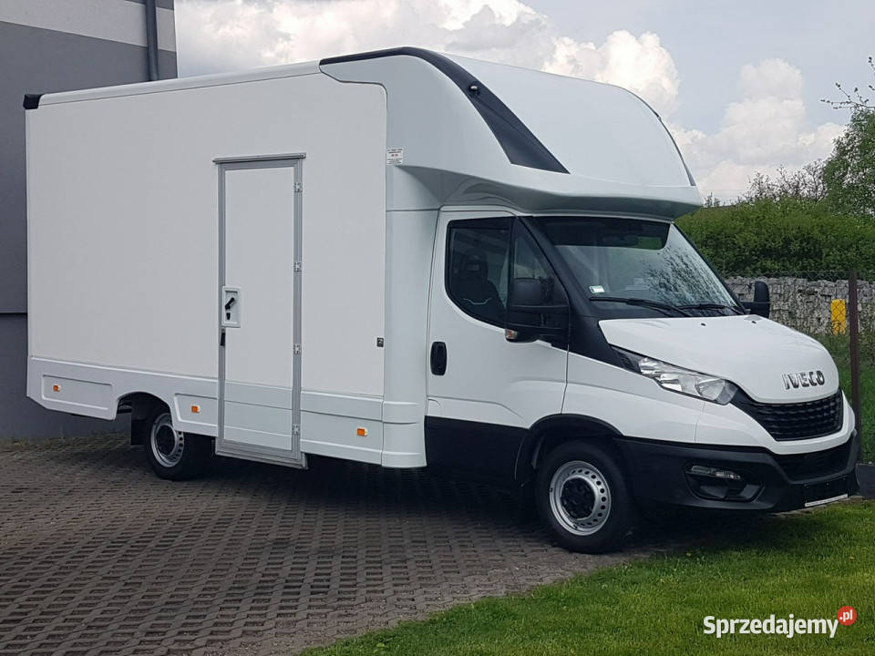 Iveco Daily KONTENER NISKOPODŁOGOWY 443x223x242 ABS śląskie Poręba