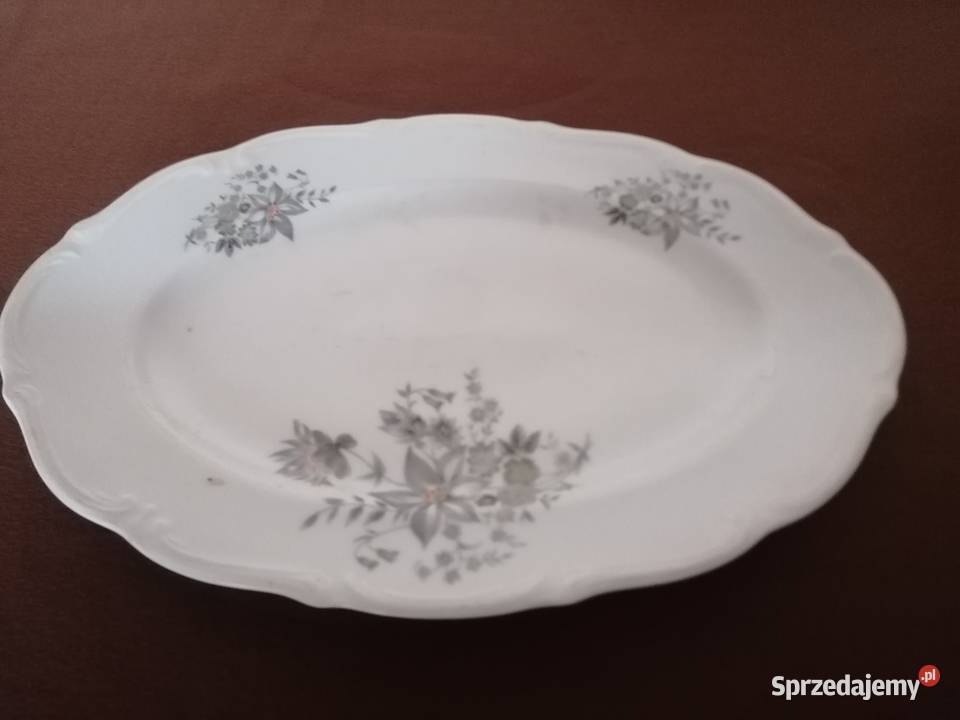 Półmisek porcelanowy Wałbrzych wymiary38cmx26 Łódź