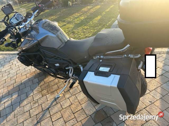 Triumph Tiger 1200 Explorer kompletnie ubrany