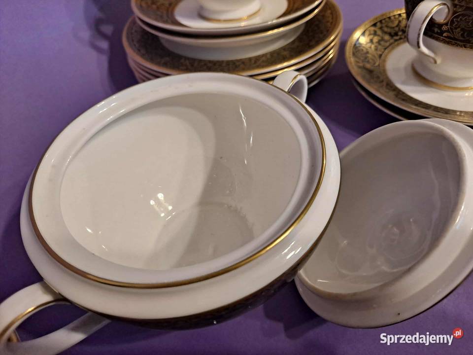 MINTON Bone China Grandee kawowo deserowy lata70 małopolskie Kraków